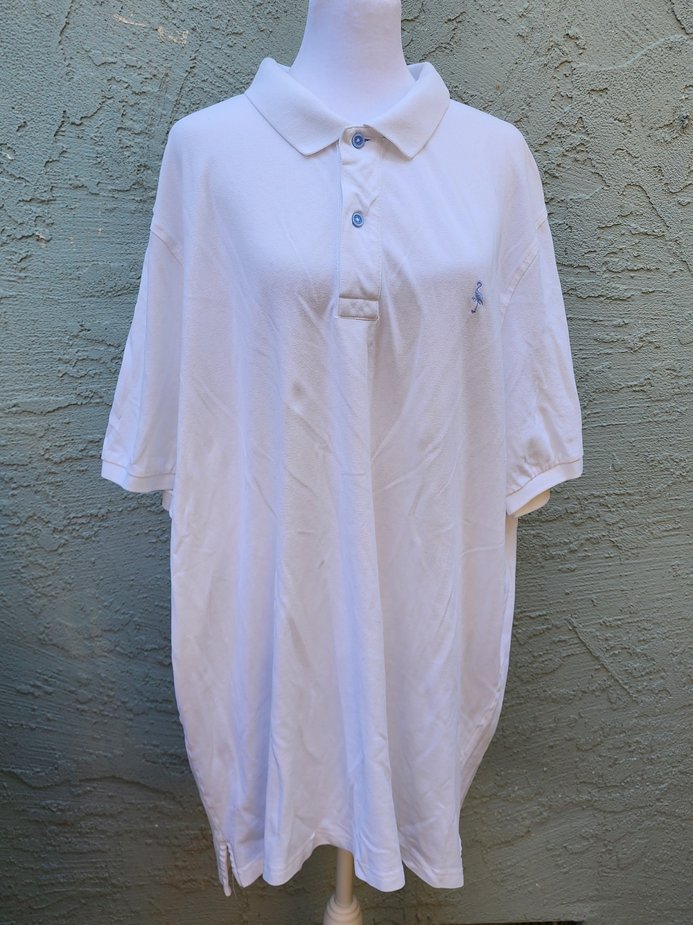Polo Ralph Lauren Golf White Short Sleeve Pique Polo Shirt Men's Size [XXL]